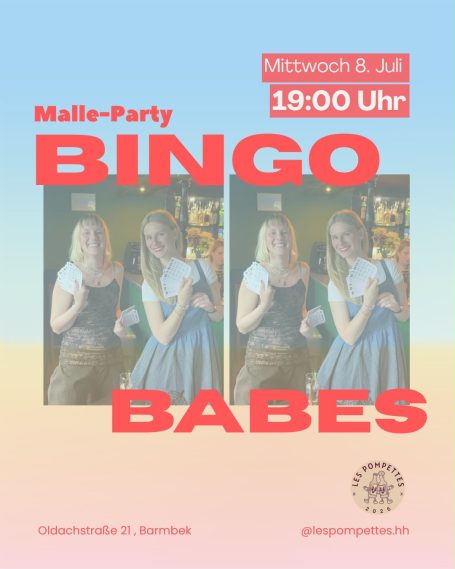 Bingo-Abend in der Nähe des Stadtpark in einer Kneipe bzw. Bar